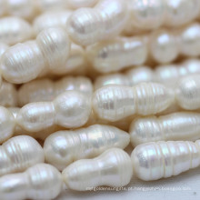 Ringed Large Baroque Cultureed Pearl Strands (E190031)